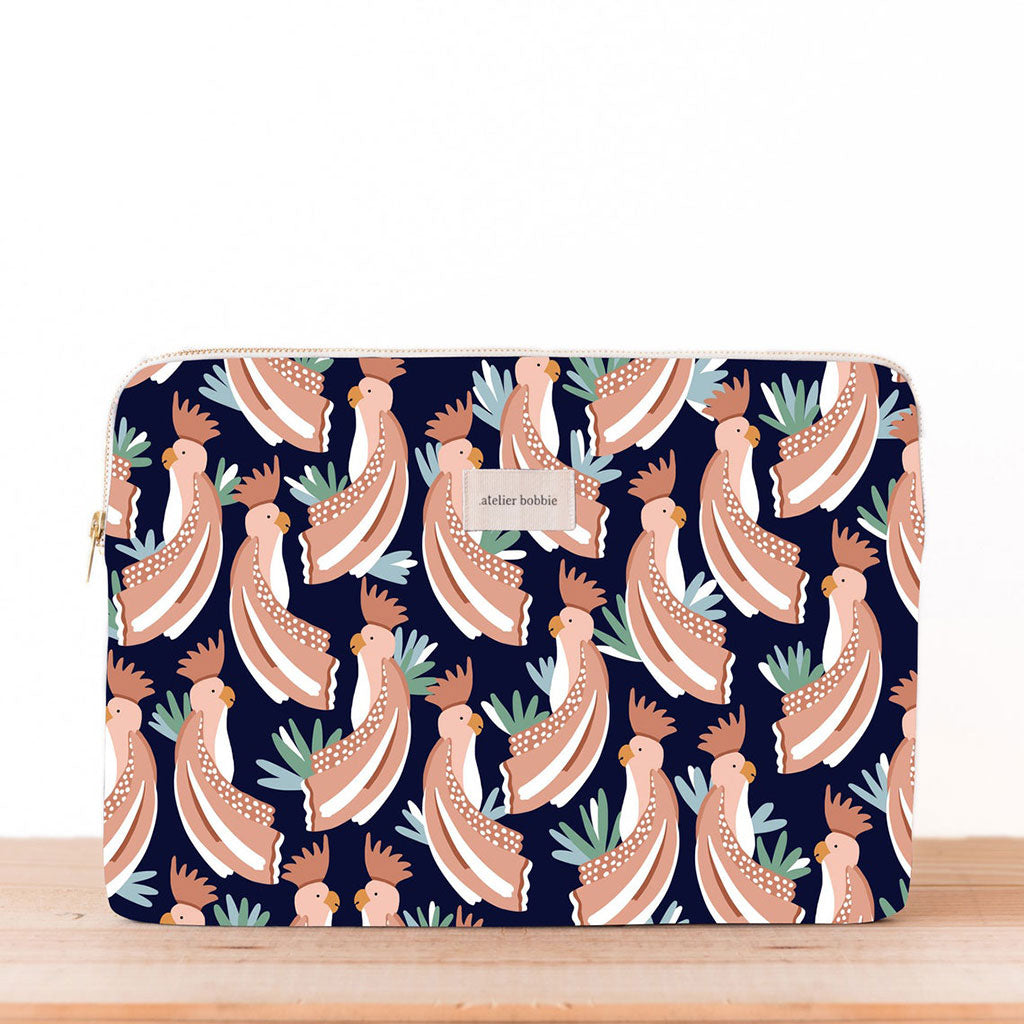 Housse d ordinateur 13 cacatoes mombini.shop