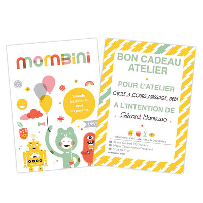 Bon cadeau pour atelier MOMBINI-Ateliers-Mombini-mombini.shop
